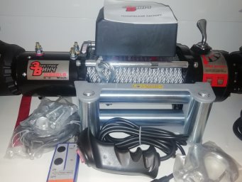 Электрическая лебедка для эвакуатора ElectricWinch 12000